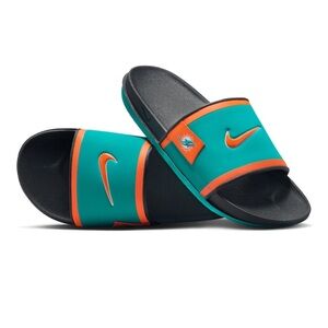 Miami Dolphins Nike 2024 Off-Court Slide Sandals